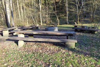 Grillplatz und Naturspielplatz an der Schmerach | © Hohenlohe Schwäbisch Hall