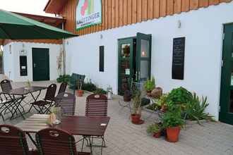 Terrasse | Grötzingers Bauernschänke | Brackenheim-Dürrenzimmern | © Neckar-Zaber-Tourismus e.V.