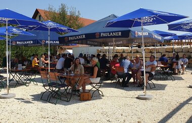 Landhotel Kirchberg an der Jagst Biergarten