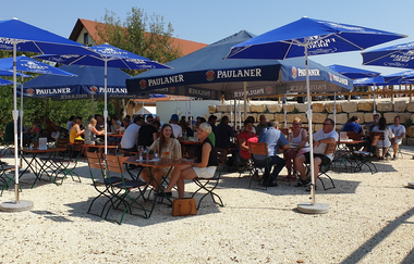 Landhotel Kirchberg an der Jagst Biergarten