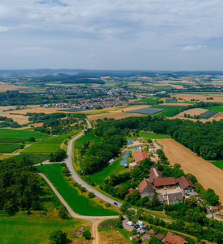 Aussicht von den Hälden bei Bretzfeld. | © Hohenloher Perlen