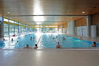 Hallenbad Köpfel Schwimmerbecken | © Hallenbad Köpfel / Stadtwerke Heidelberg GmbH