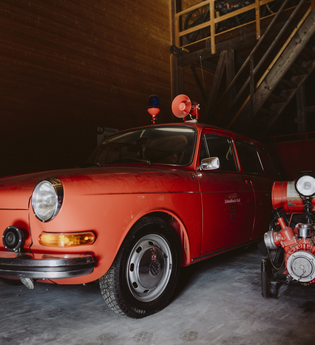 Historisches Feuerwehrauto | © Foto: Nico Kurth