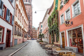Haspelgasse Studentenkusshaus abgebildet | © Heidelberg Marketing GmbH / Tobias Schwerdt