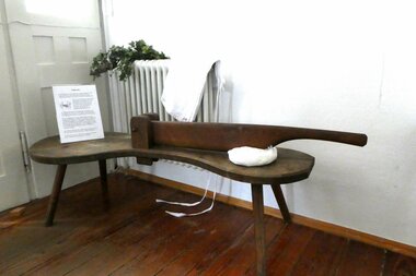 Teigbreche im Heimatmuseum Ilsfeld | HeilbronnerLand | © Heimatmuseum Ilsfeld