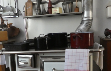 Historische Kücheneinrichtung im Heimatmuseum Ilsfeld | HeilbronnerLand | © Heimatmuseum Ilsfeld