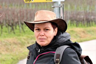 Helga Naujoks | unterwegs im Zabergäu | © Neckar-Zaber-Tourismus e.V.