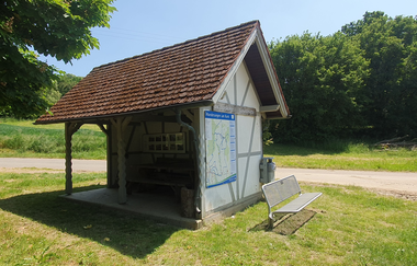 Dippacher Hütte | Rastplatz & Schutzhütte im Hergstbachtal | Möckmühl | HeilbronnerLand | © Stadt Möckmühl
