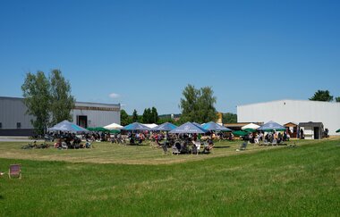 Weinausschank der Heuchelberg Weingärtner | Schwaigern | HeilbronnerLand | © Heuchelberg Weingärtner eG