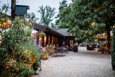 Biergarten der Heuchelberger Warte | Leingarten | HeilbronnerLand | © Heuchelberger Warte