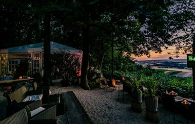 Biergarten der Heuchelberger Warte | Leingarten | HeilbronnerLand | © Heuchelberger Warte