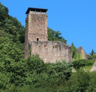 Hinterburg bei Neckarsteinach | © Touristikgemeinschaft Odenwald e.V.