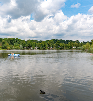 Hirschfeldsee im Sperrfechter Freizeitpark | Oedheim | HeilbronnerLand | © Sperrfechter Freizeitpark