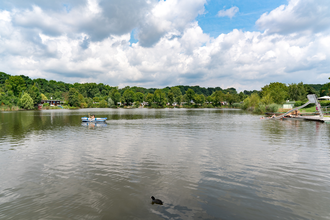 Hirschfeldsee im Sperrfechter Freizeitpark | Oedheim | HeilbronnerLand | © Sperrfechter Freizeitpark