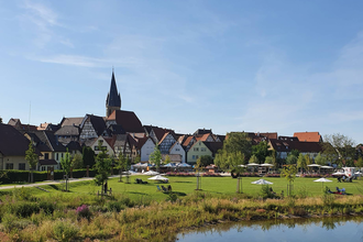 Altstadt mit Stadtweiher | Eppingen | HeilbronnerLand | © Große Kreisstadt Eppingen