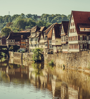 Schwäbisch Hall Ansicht von Henkersbrücke | © Arbeitsgemeinschaft Kocher-Jagst-Radweg