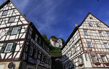 Blick auf den Burgberg Möckmühl | HeilbronnerLand | © Stadt Möckmühl