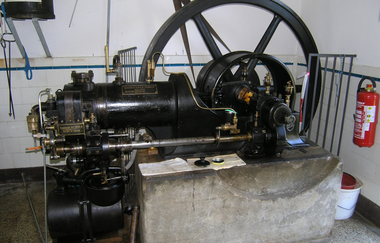 Pumpe in der historischen Pumpstation Blaufelden | © Hohenlohe + Schwäbisch Hall Tourismus e. V.