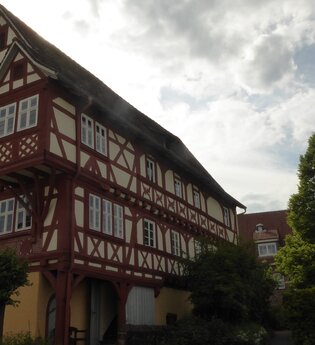 Historisches Fachwerkhaus | © Landratsamt Rhein-Neckar-Kreis