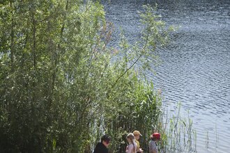 Hochholzer See bei Walldorf | © Landratsamt Rhein-Neckar-Kreis