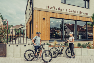 RadServiceStation | Hofcafé Ehrenfeld | HeilbronnerLand | © Touristikgemeinschaft HeilbronnerLand