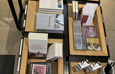 Museumsshop Hölderlinhaus Lauffen | © Hölderlinhaus Lauffen am Neckar | Stadt Lauffen am Neckar