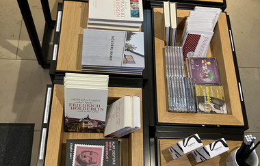 Museumsshop Hölderlinhaus Lauffen | © Hölderlinhaus Lauffen am Neckar | Stadt Lauffen am Neckar