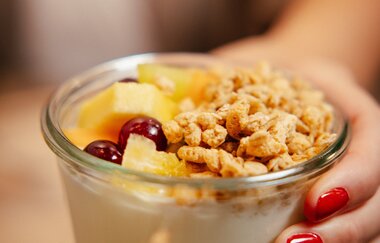 Eine Bowl mit Joghurt und Früchten | © Touristikgemeinschaft Hohenlohe e. V.  | Marc Bauer