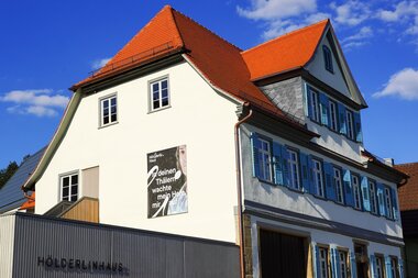 Außenanischt des Hölderlinhauses | Lauffen a.N. | HeilbronnerLand | © Stadt Lauffen am Neckar