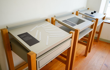 Hölderlinhaus in Lauffen am Neckar | Versuchsraum Schriften | © Neckar-Zaber-Tourismus e.V.