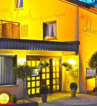 Hotel Café Restaurant Schoch in Mainhardt: Außenansicht | © Hohenlohe Schwäbisch Hall
