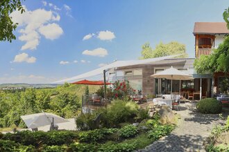 Aussicht im Weinsüden Weinhotel Rappenhof | Weinsberg | HeilbronnerLand | © Hotel & Gutsgaststätte Rappenhof