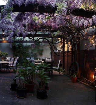Biergarten im Adler Bad Rappenau | HeilbronnerLand | © Hotel-Restaurant Adler