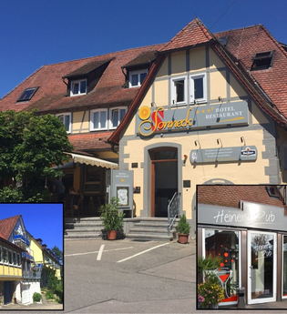 Hotel-Restaurant Sonneck in Schwäbisch Hall: Außenansicht | © Hohenlohe Schwäbisch Hall