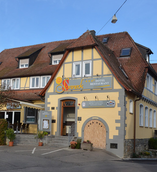 Hotel-Restaurant Sonneck in Schwäbisch Hall: Außenansicht | © Hotel-Restaurant Sonneck