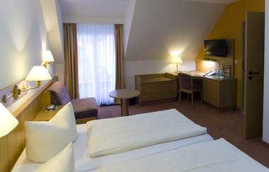 Hotel-Restaurant Sonneck in Schwäbisch Hall: Gästezimmer | © Hohenlohe Schwäbisch Hall