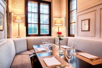 Restaurant Sitzecke | Hotelrestaurant Schloss Lehen | HeilbronnerLand