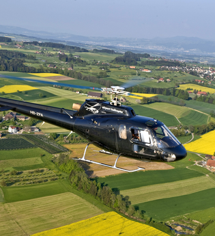 Hubschrauberrundflüge | © Touristikgemeinschaft Hohenlohe, Künzelsau / Hubschrauberflug.de