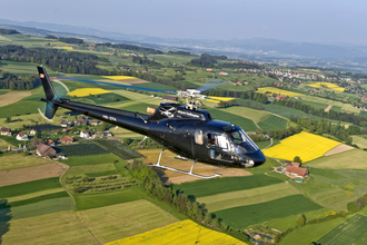 Hubschrauberrundflüge | © Touristikgemeinschaft Hohenlohe, Künzelsau / Hubschrauberflug.de