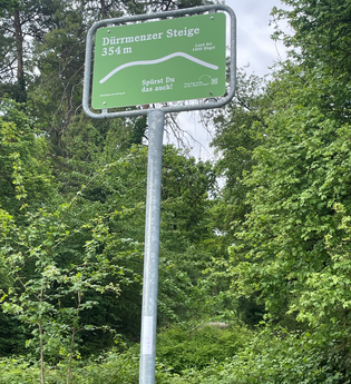 Hügel-Pass "Dürrmenzer Steige" | © Stadt Mühlacker