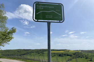 Hügel-Pass "Heiligenbergsee" | © Kraichgau-Stromberg Tourismus e.V.