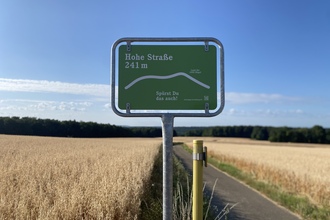 Passbeschilderung Hohe Straße | Östringen | © Kraichgau-Stromberg Tourismus e.V.