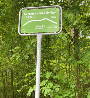 Hügel-Pass "Lomersheimer Steige" | © Stadt Mühlacker