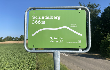 Passbeschilderung am Schindelberg | Östringen | © Kraichgau-Stromberg Tourismus e.V.
