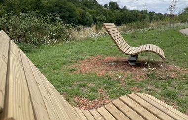 Hügelsofas in Gemmrigheim | © Gemeinde Gemmrigheim