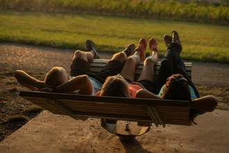 Hügelsofa bei Bad Schönborn | © Tourist Information Bad Schönborn