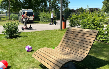 Hügel-Sofa bei Bruchsal - Wohnmobilpark | © BTMV