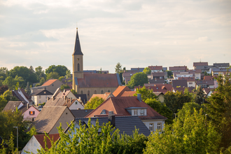 Hügel-Sofa bei Eppingen-Richen - Wikingerspielplatz | © Stadt Eppingen