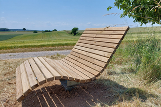 Hügelsofa bei Kraichtal-Menzingen | © Stadt Kraichtal