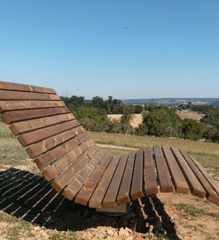 Hügel-Sofa bei Kraichtal-Oberacker | © Stadtverwaltung Kraichtal